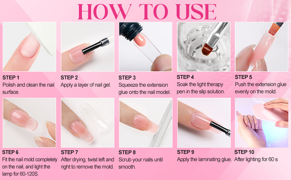 The Rise of Natural Glass Nails Using LG Nails Clear Water Products