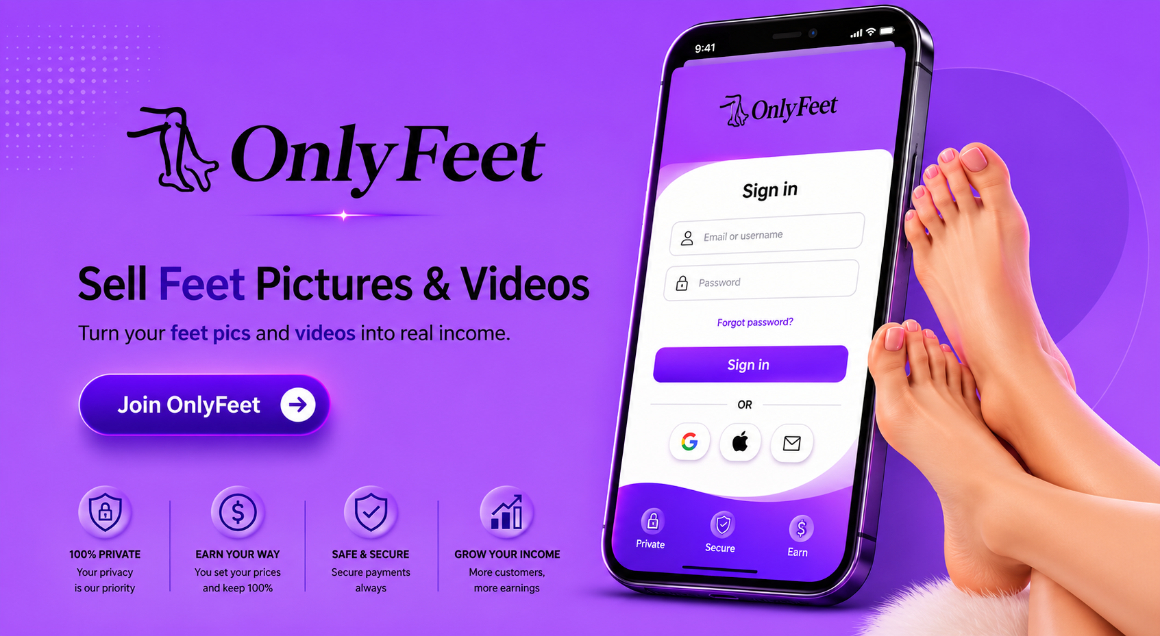 OnlyFeet platform
